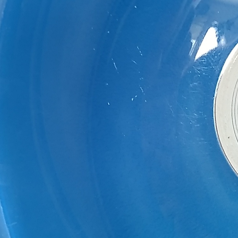 Pyrex 325 cobalt blue mixing bowl 2.5L with clear glass bottom - Picture 11 of 13